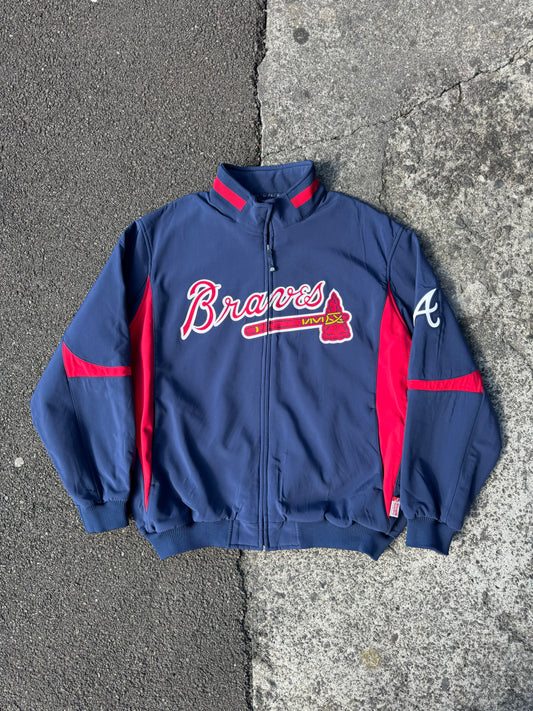 Atlanta Braves MLB Navy Softshell Fleece