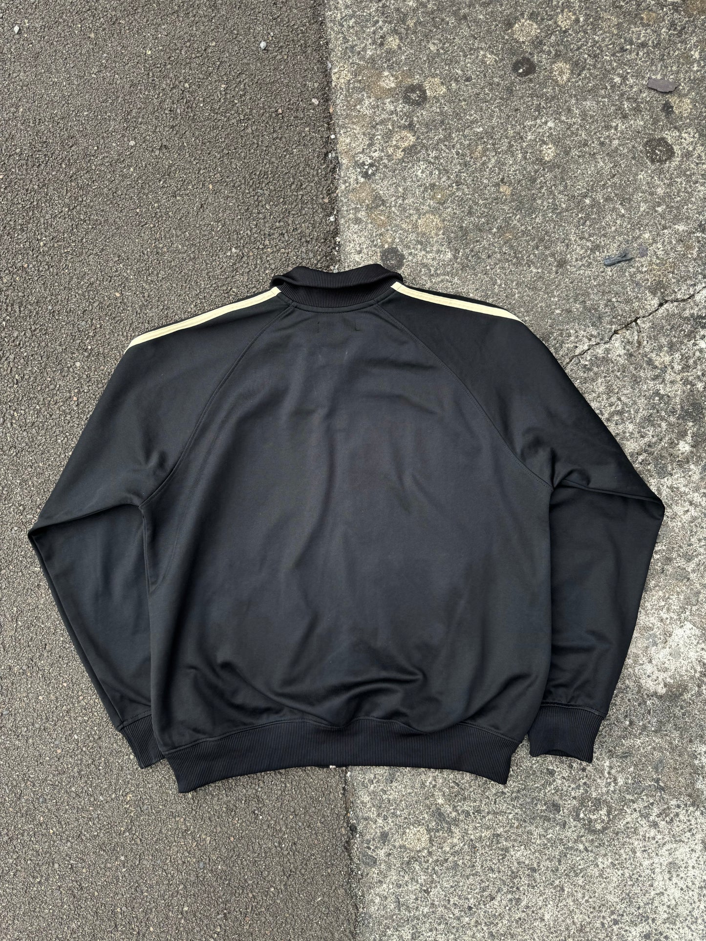 Black Fred Perry Side Stripe Jacket