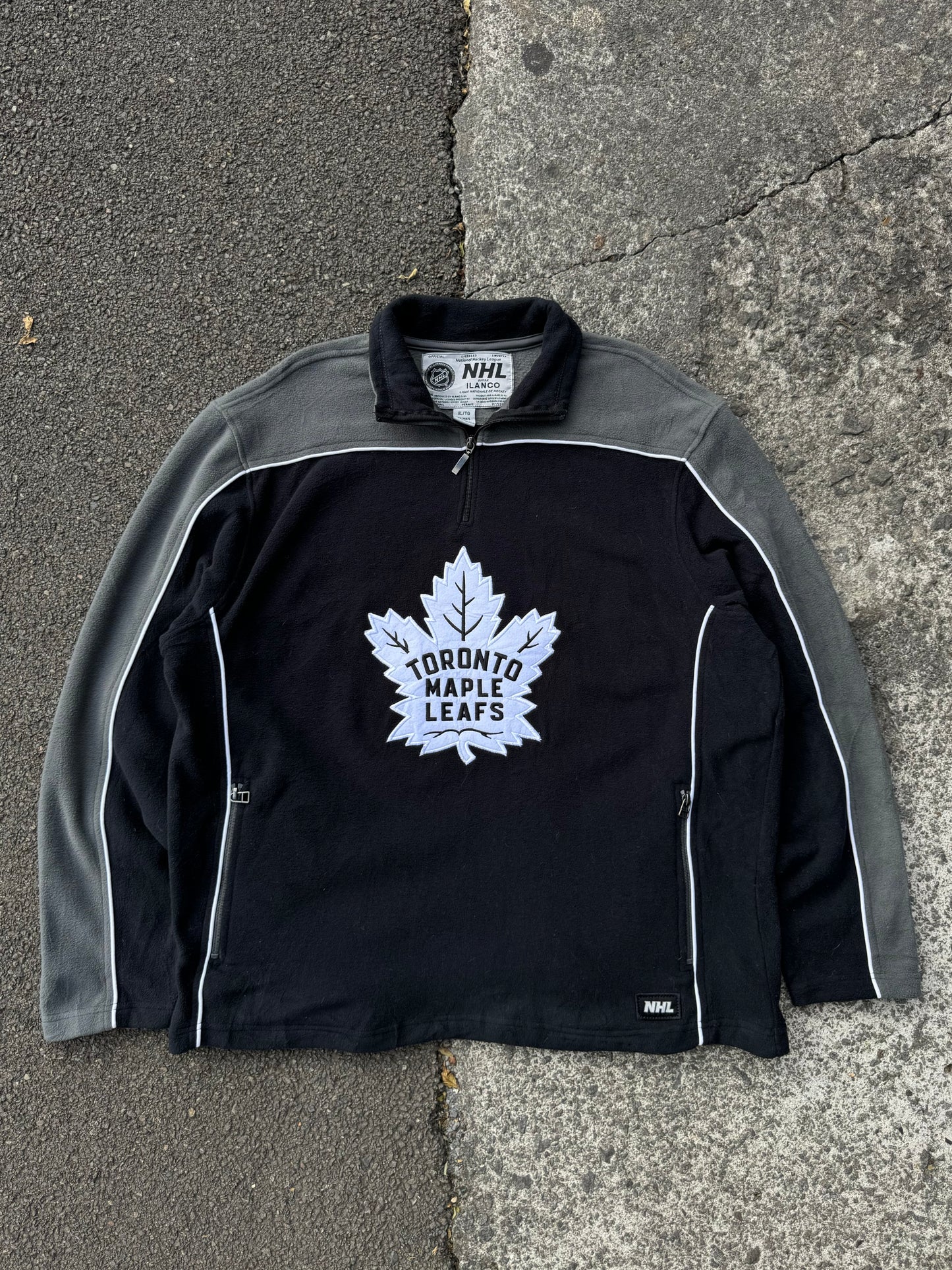 Vintage Toronto Maple Leafs NHL 1/4 Zip Jumper