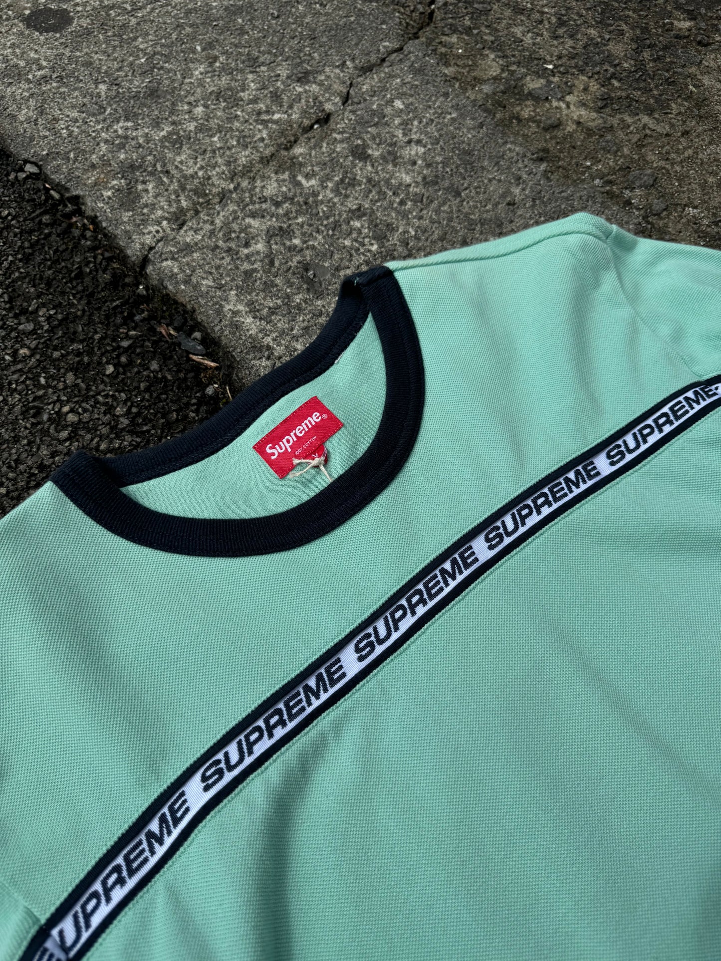 Supreme Aqua Blue Longsleeve Top