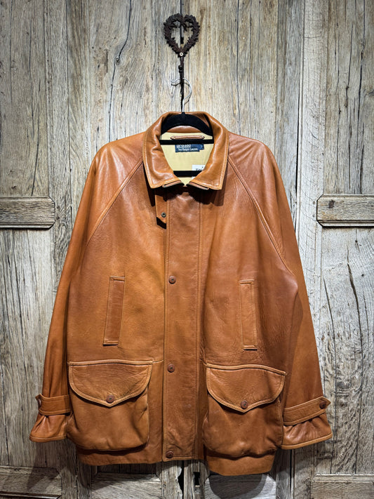 Vintage Ralph Lauren Sheepskin Leather Jacket