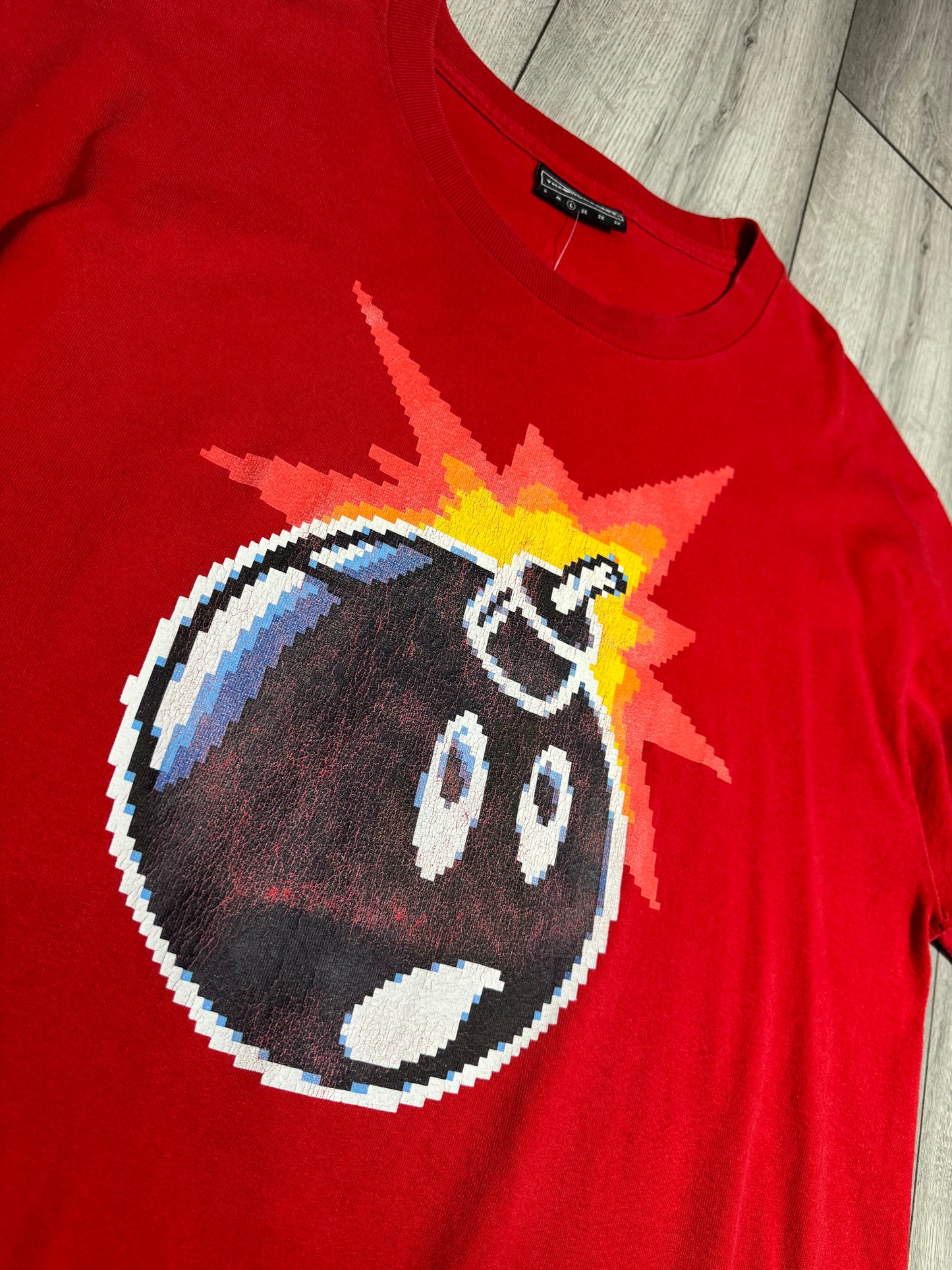 The Hundreds Red Pixel Bomb Tee