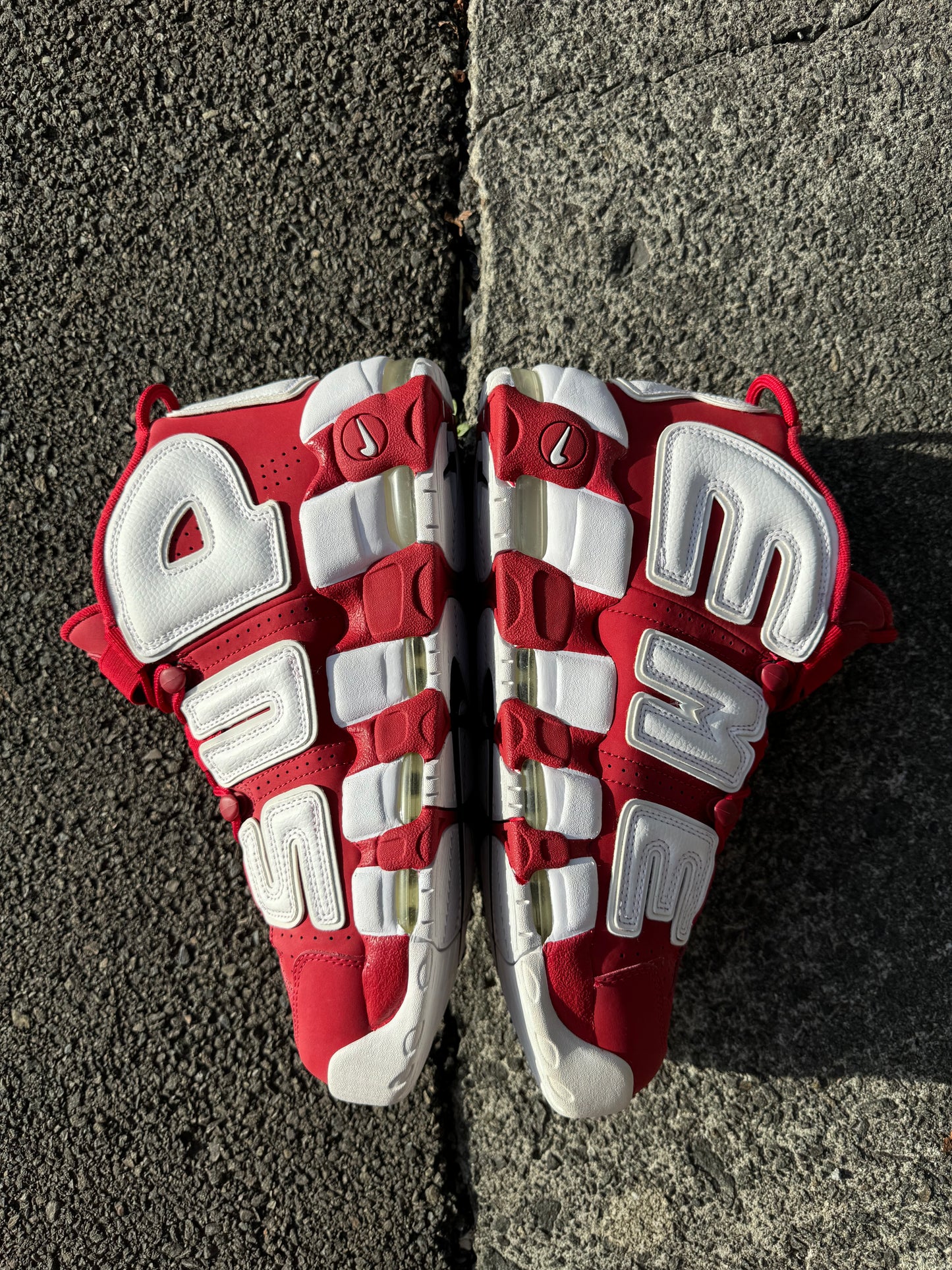 Supreme x Nike Uptempo - Red