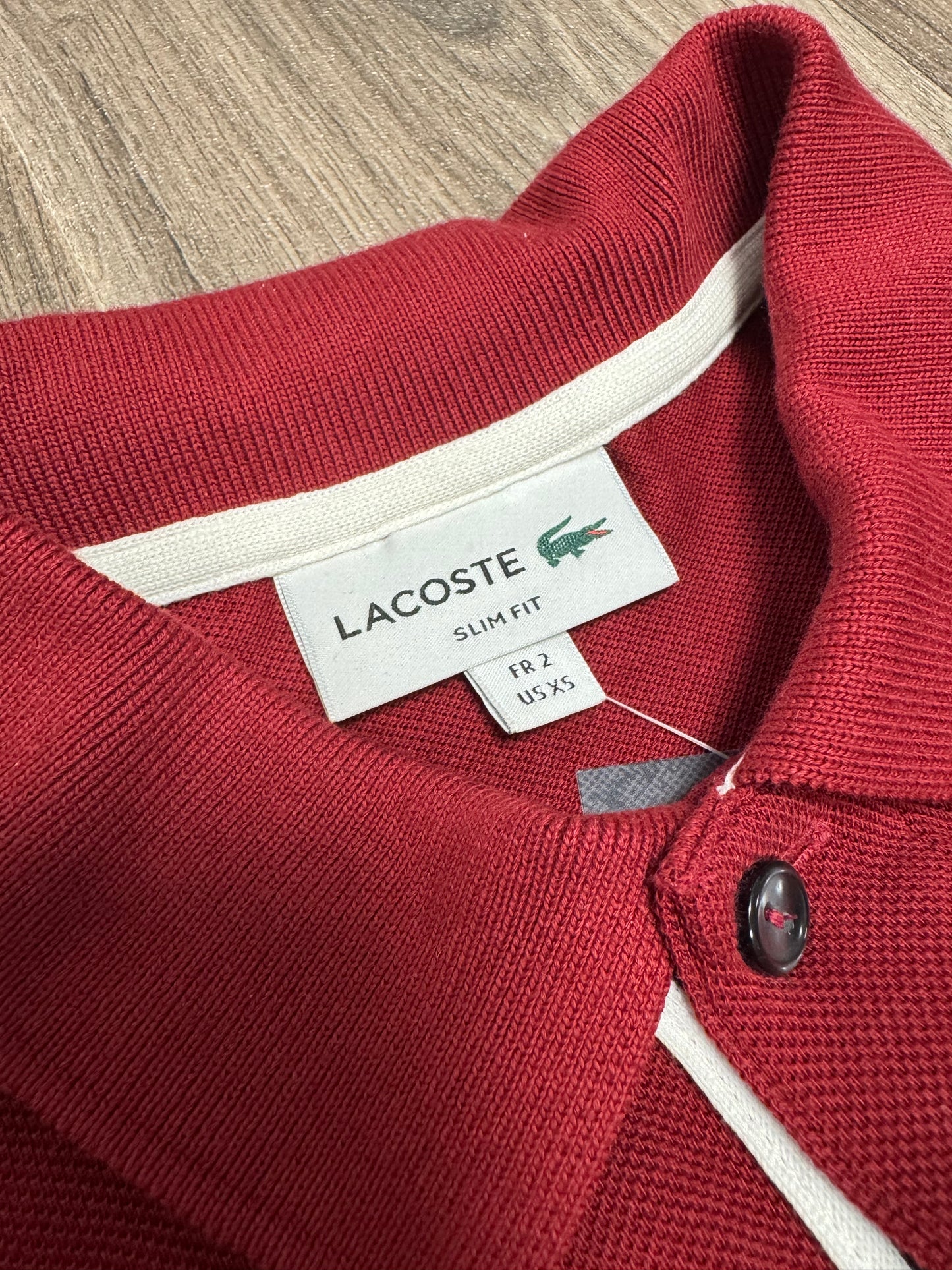 Lacoste Red Polo Shirt