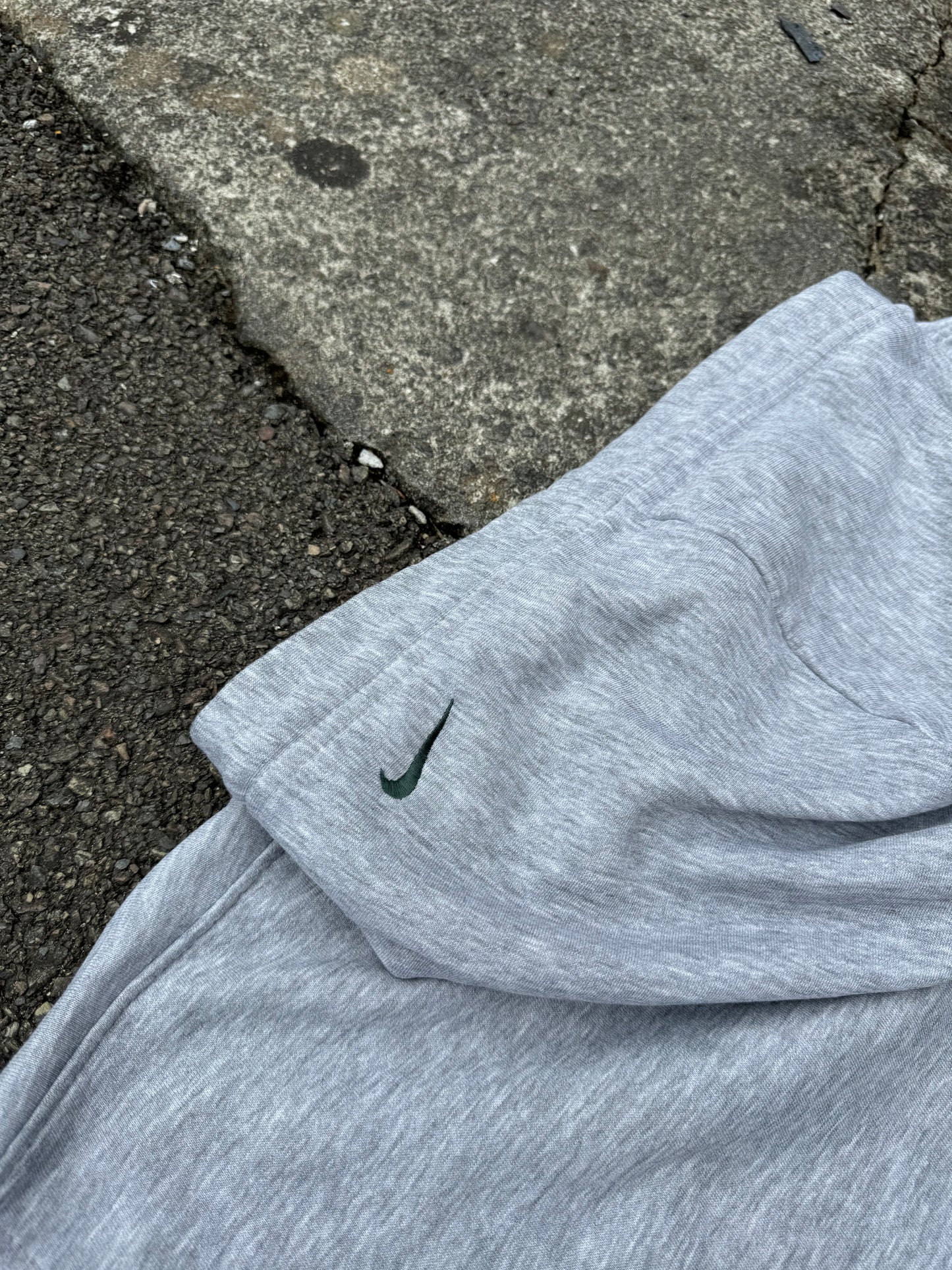 Vintage Grey Nike Athletic Hoodie