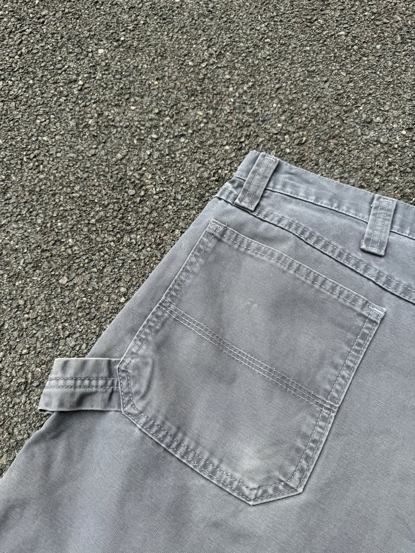 Grey Wrangler Carpenter Shorts