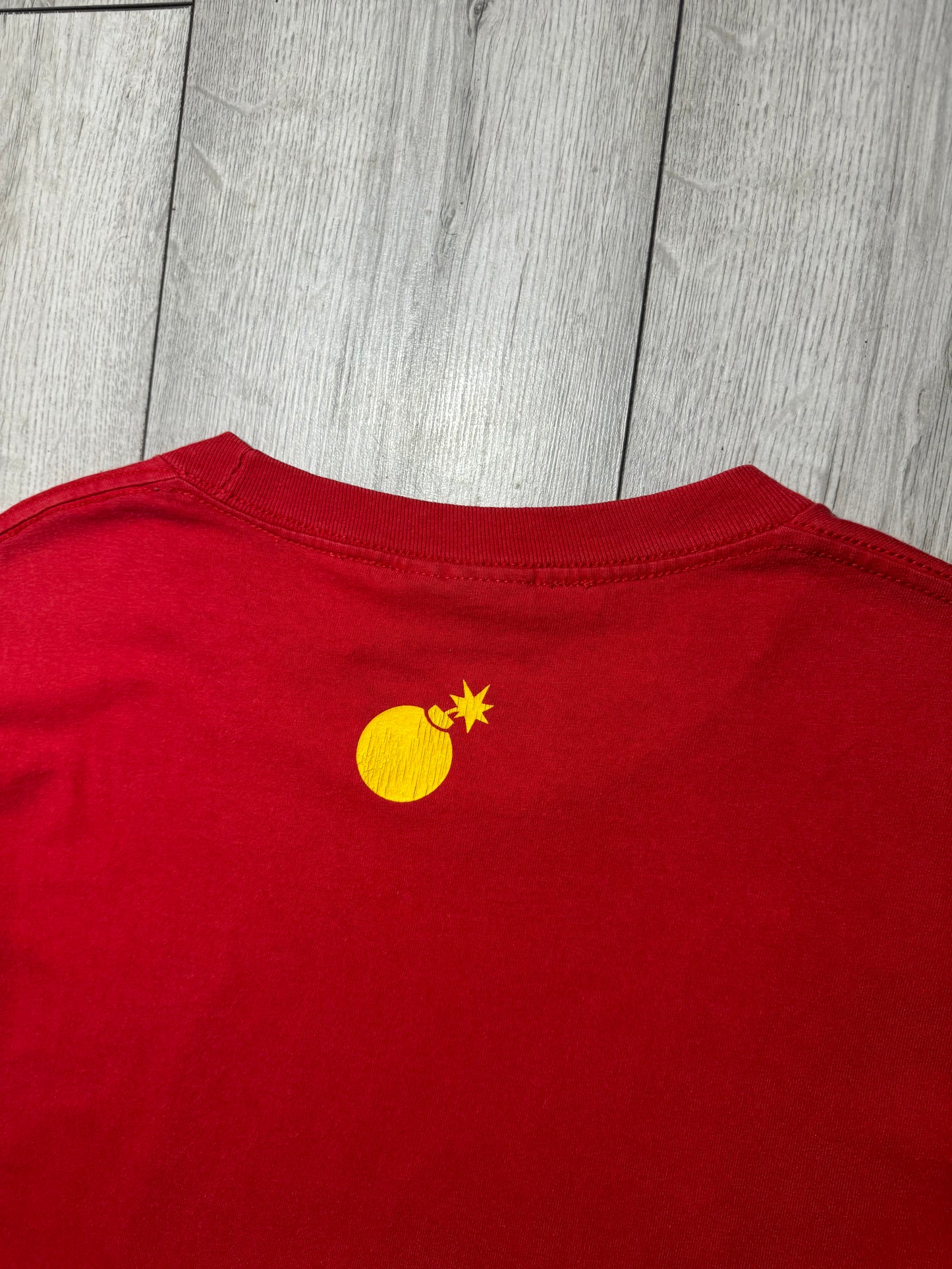 The Hundreds Red Pixel Bomb Tee