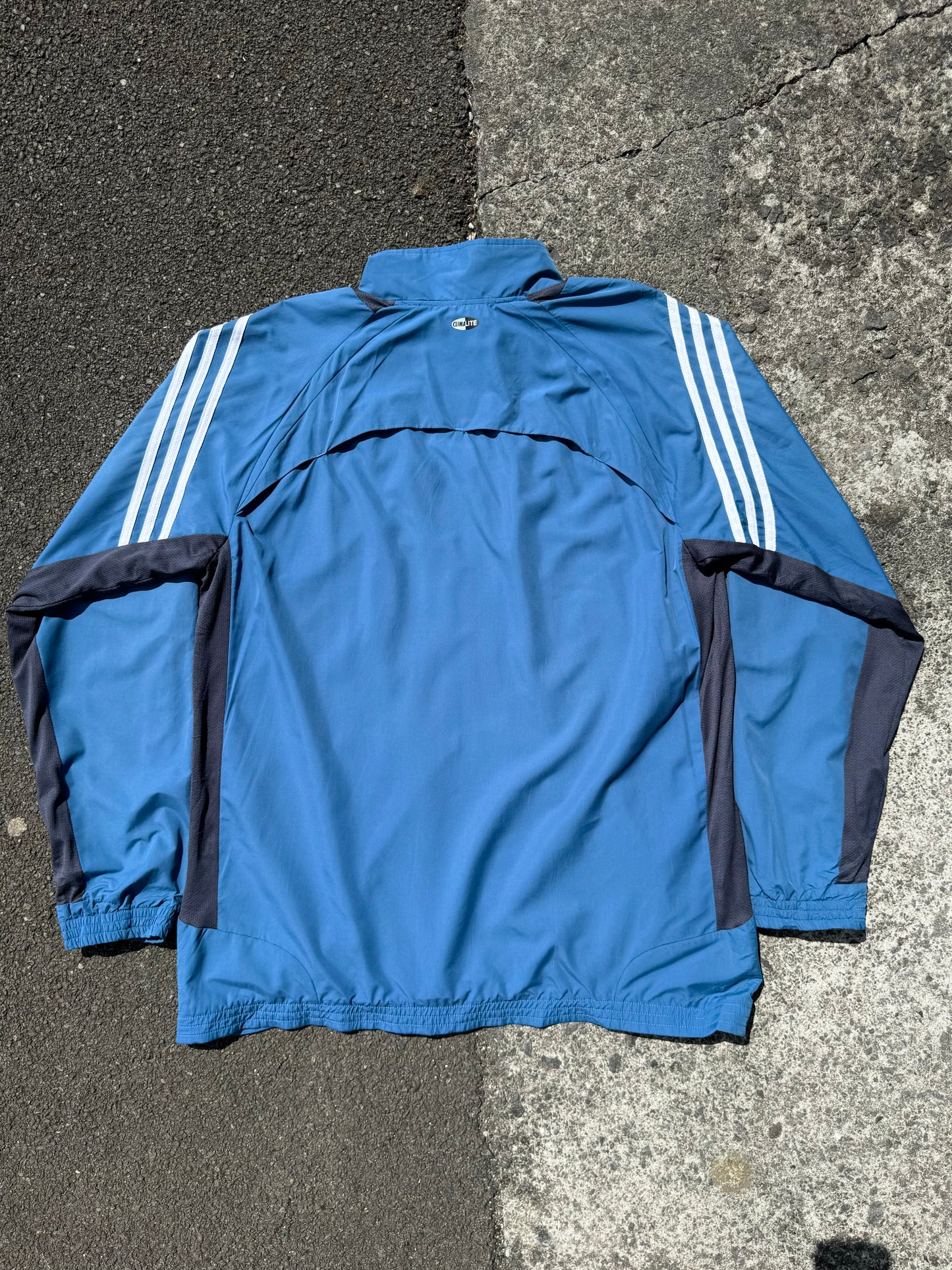 Vintage Adidas Blue Zip Jacket