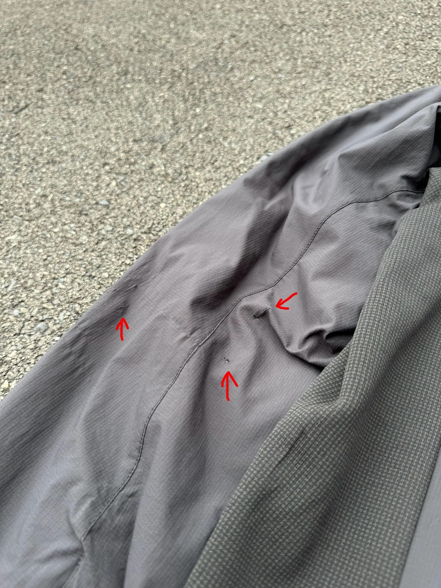 Grey Arc’teryx Atom Jacket