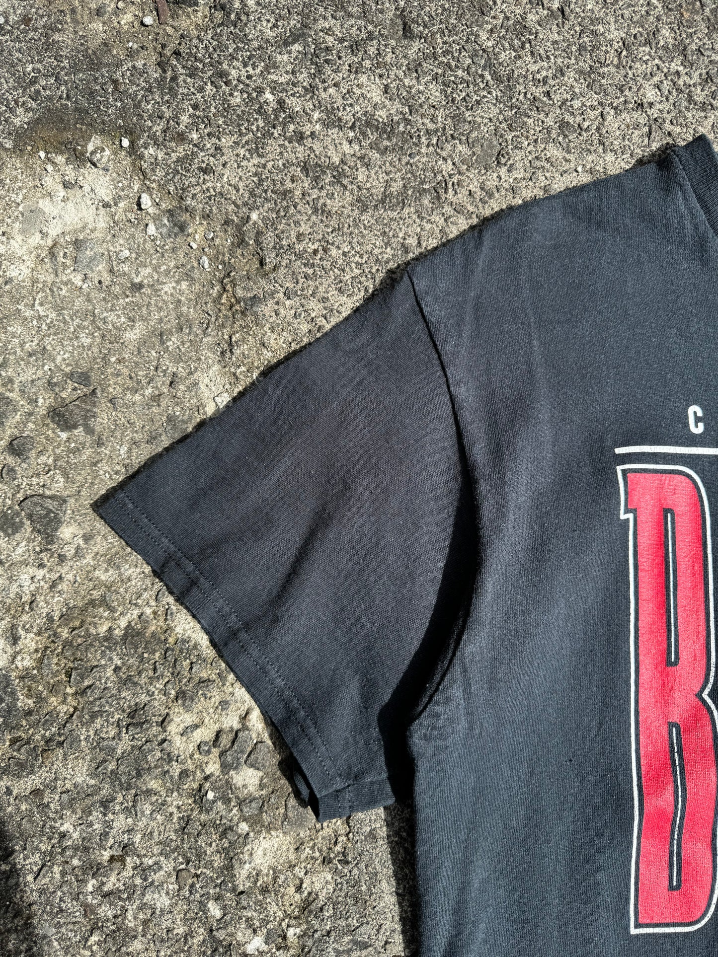 Black NBA Chicago Bulls Tshirt