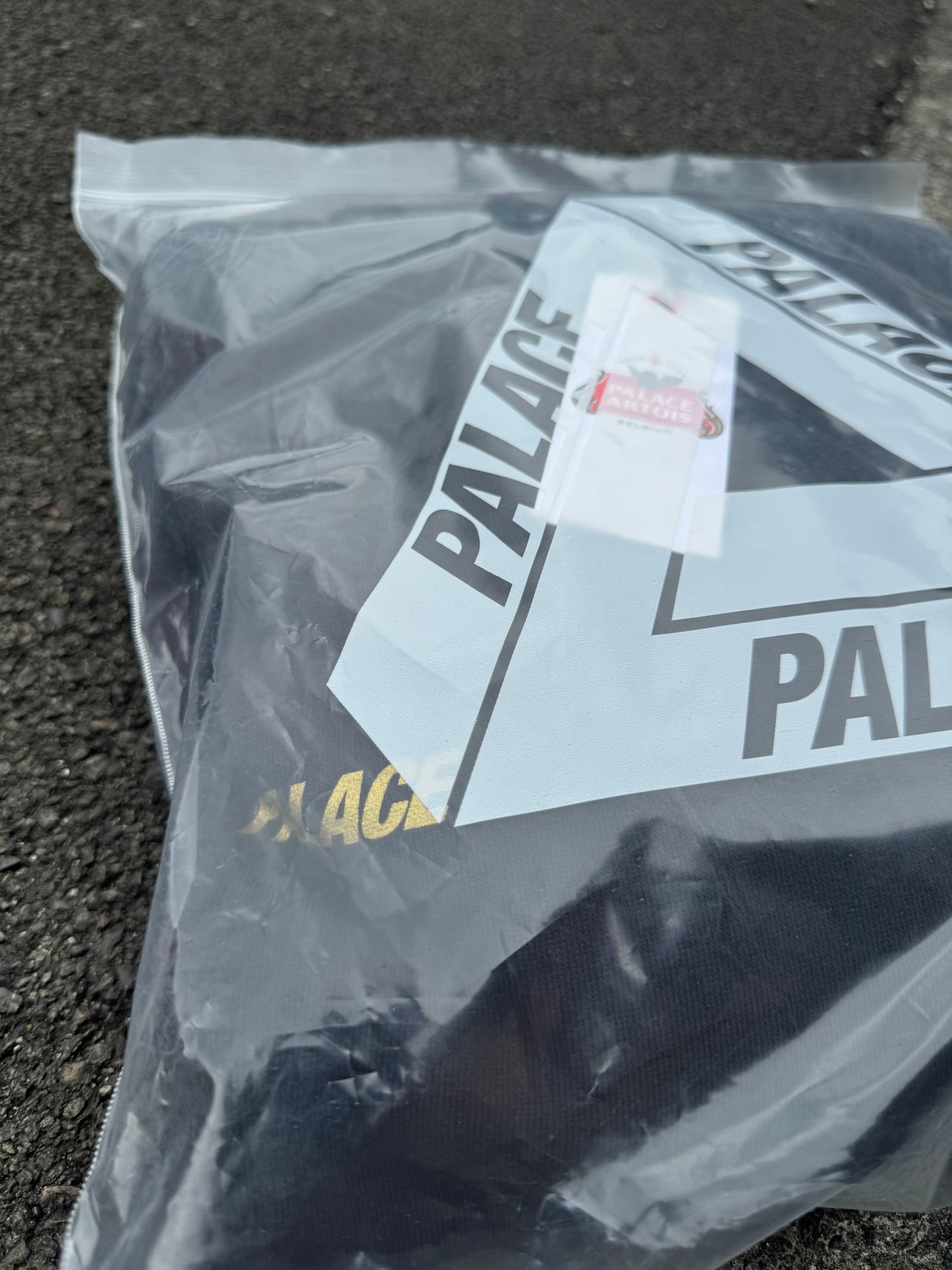 Palace x Stella Artois Hoodie  - Black