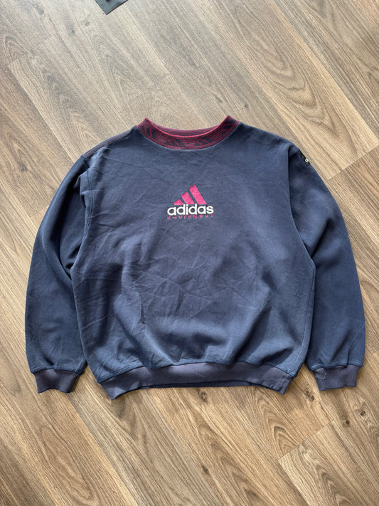 Vintage Adidas Equipment Navy Sweatshirt