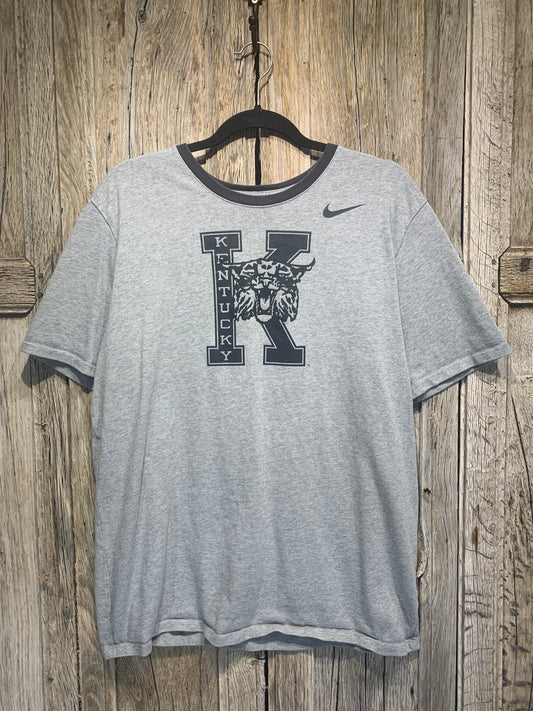 Vintage Grey Nike Kentucky TigerT